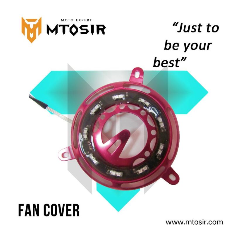 Mtosir High Quality Fan Cover Fit for YAMAHA Honda Bajaj Suzuki Motorcycle Accessories Motorcycle Spare Parts Red Blue Silver Different Style