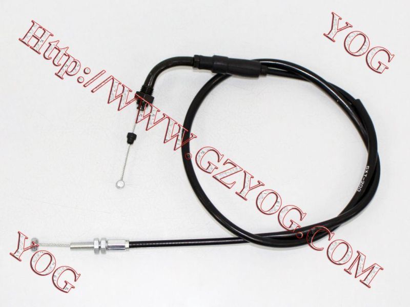 Yog Motorcycle Spare Parts Accelerate Throttle Cable Tvs Star Hlx100 Hlx125