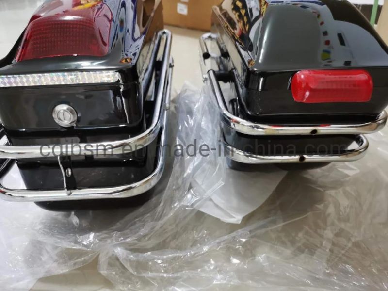 Cqjb Manufacture Motorcycle Luggage Side Tail Boxes