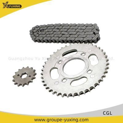 Motorcycle/Motorbike Spare Parts Sprocket Kit+Chain