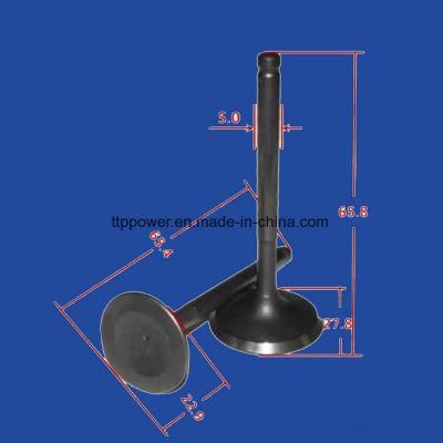 Scooter Gy6-150 Motorcycle Spare Partsmotorcycle Valve Inlet/Exhaust Set