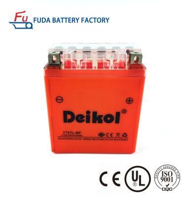 High Performance 12V 7ah Ytx7l Gel Motorcycle Battery