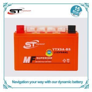 Cheap Price 12V9 AMP Motorcycle Battery for Indonesia Market