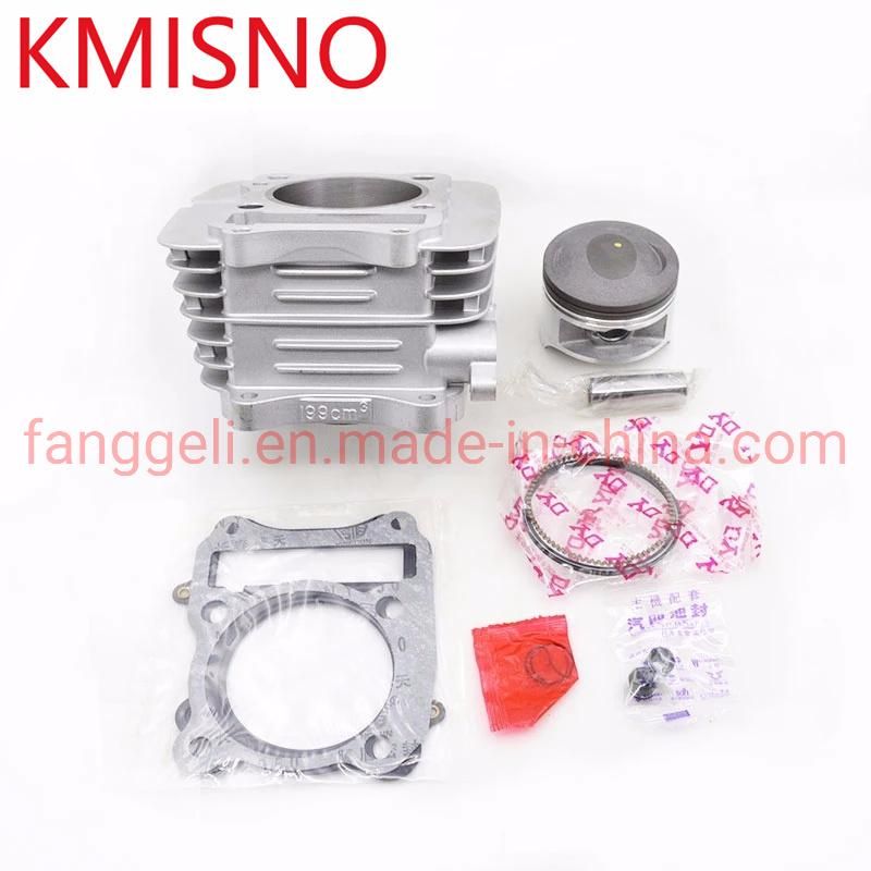 118 High Quality Motorcycle Cylinder Piston Ring Gasket Kit for Qingqi Qm200gy Gtx200 GS199 Qm Gtx 200 200cc Engine Spare Parts