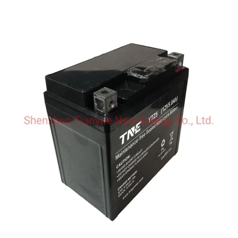 12V 5ah VRLA AGM/Gel Motorcycle Batteries for Scooter/Power Sports/Generator