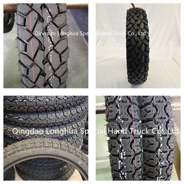 Chinese Factory 6pr Natural Rubber Motorcycle Vacuum Tire (100/80-17; 2.25-17; 2.50-17)