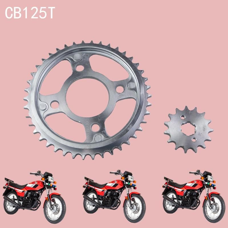 High Quality Motorcycle Sprocket for Honda CB125t Motorbikes