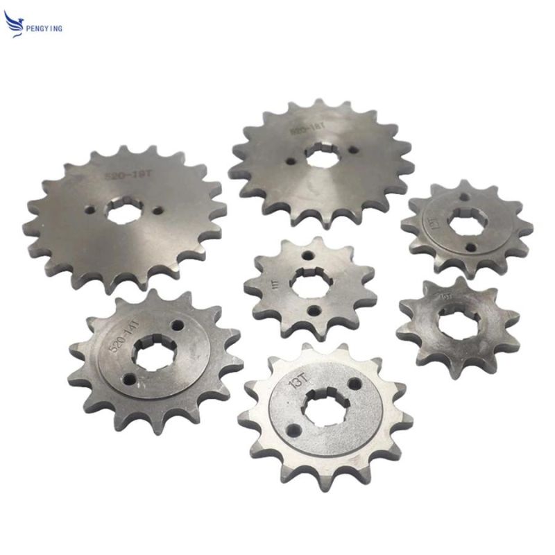 Teeth Chain Sprocket with Retainer Plate Locker for Motorcycle Dirt Bike ATV