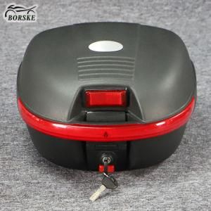 Factory Motorcycle Storage Box Portable Top Box Motorcycle Accessories with Backrest