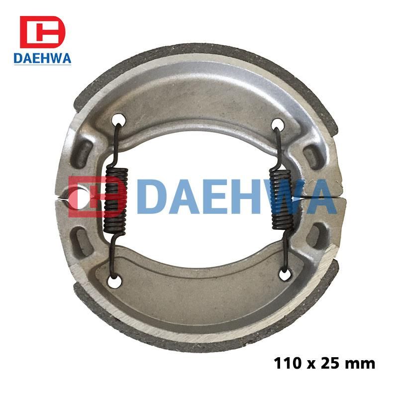 Motorcycle Spare Part Accessories Brake Shoe for Akt, YAMAHA, Dafra