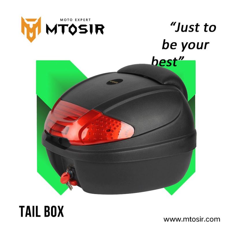 Mtosir High Quality Universal Motorcycle/Scooter Tail Box Helmets Box Luggage Box Rear Box Plastic Motorcycle Accessories Case Box