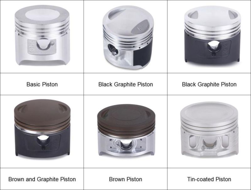 Bajaj100 Tvs100 Piston for Top Quality Motorcycle Spare Parts