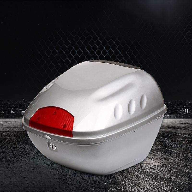 Top Plastic Case Boxes Trunk Side for Luggage Motorcycles Bag Helmet Topbox Waterproof Drop Proof Alloy Motorcycle Tail Box