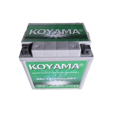 Koyama 12V30ah Yix30L-BS Gel Maintenance Free Motorcycle Battery
