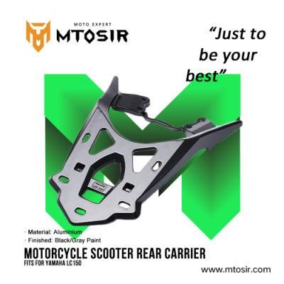 Mtosir Motorcycle Spare Parts Rear Carrier YAMAHA LC150 Black/Gray Paint High Quality Professional Rear Carrier