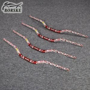 Borske Universal Aluminium E-Bike Handlebars Motorbike Handle Bar 7/8&quot; 22mm Handlebar Tube