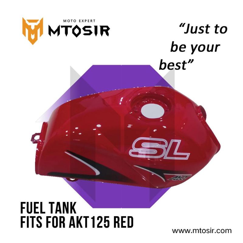 Mtosir Fuel Tank for Akt Evo-Ne High Quality Oil Tank Gas Fuel Tank Container Motorcycle Spare Parts Chassis Frame Part Motorcycle Accessories