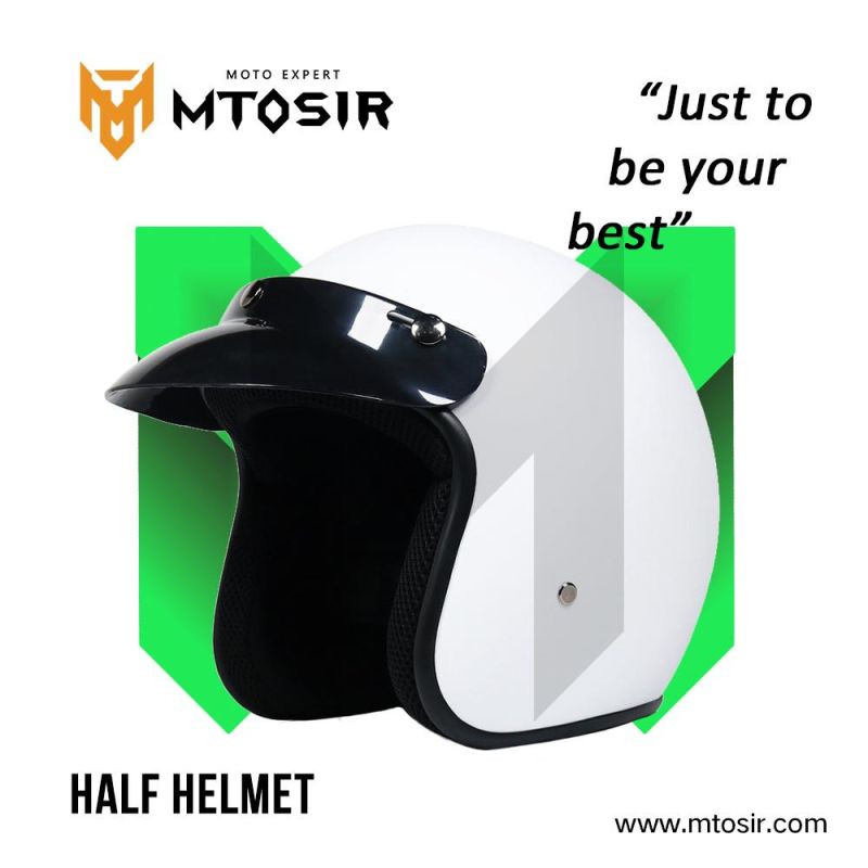 Mtosir Half Face Helmet High Quality Universal Motorcycle Dirt Bike Bicycle Scooter Safety Sunshade Half Helmet Full Helmet