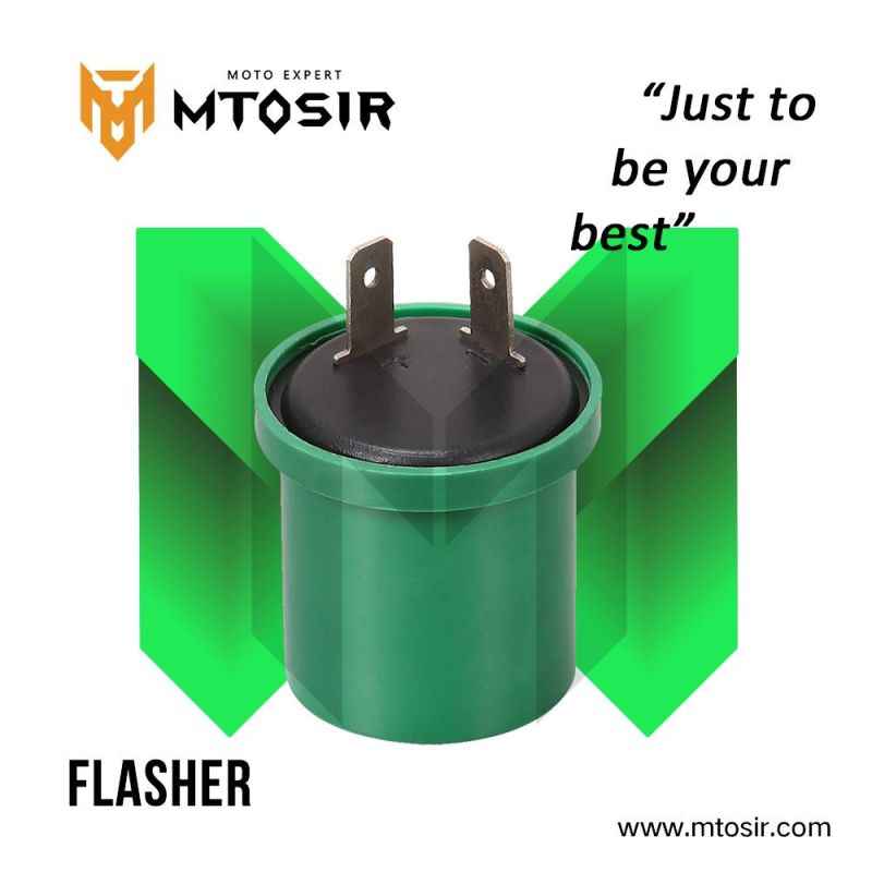 Mtosir High Quality Motorcycle Electrical Flasher Fit for Cg125 Cgl125 Gn125 Ax100 Biz 125 Bajaj Scooter Universal Motorcycle Accessories Black