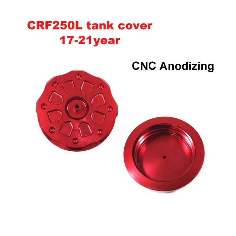 Dirt Bike Aluminum Alloy Motorcycle Modified CNC Enlarged Main Tank Cover Crf250/300L 17-21 Years