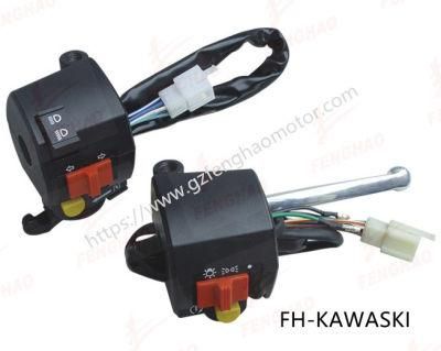 High Standard Motorcycle Parts Accessories Handle Switch Kawaski