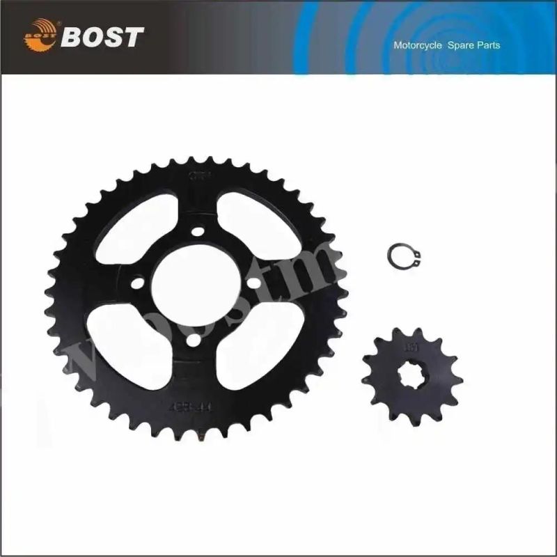 High Quality Motorcycle Parts Sprocket Set for Dayang Dy100 Motorbikes