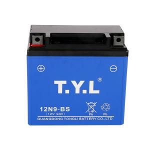 Gn125 12V9ah Blue Lead-Acid Motorcycle Battery