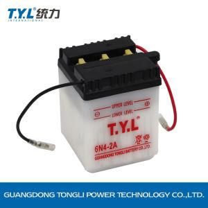 Tyl 6n4-2A 6V4ah White Color Water Motorcycle Parts Motorcycle Battery