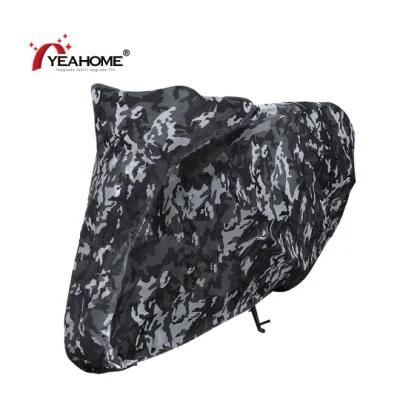 Camouflage Printed Design Outdoor Motorcycle Cover Waterproof Bike Cover