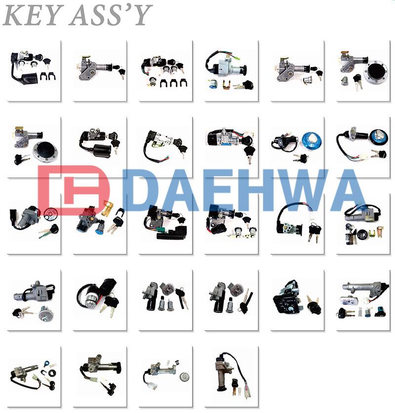 Key Set Key Accessory Motorcycle Spare Parts for Dio 125