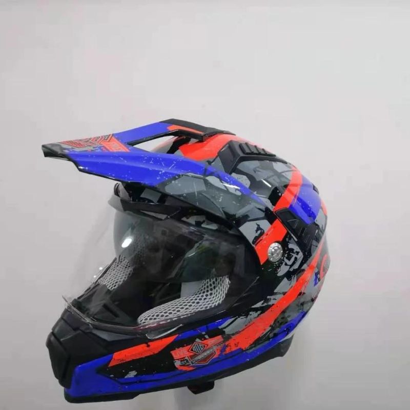 Motorcycle Accessories ABS Helmets with DOT & ECE Certificates Full Face Half Open Jet Cross Safety Protector Pinlock Visor Available