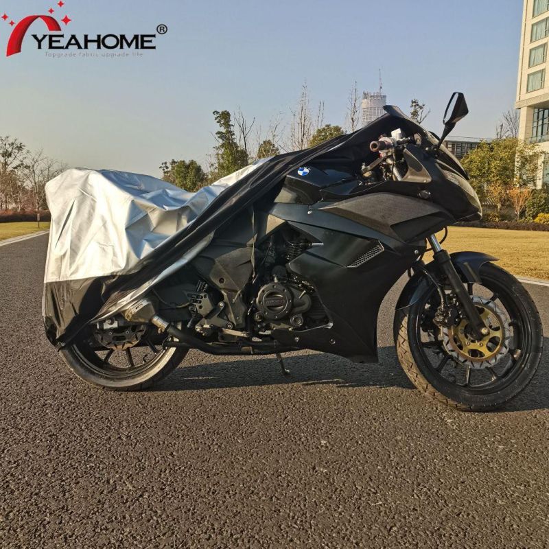 Durable Water-Proof Outdoor Motorcycle Cover Patchwork Design Motorbike Cover