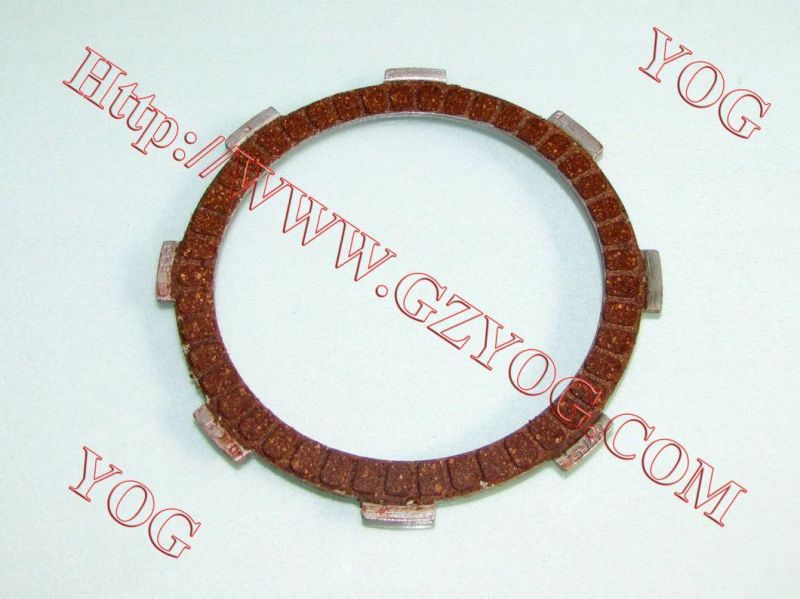 Yog Motorcycle Engine Spare Parts Clutch Fiber Plate for Dy100, Cg125, Tvs Star