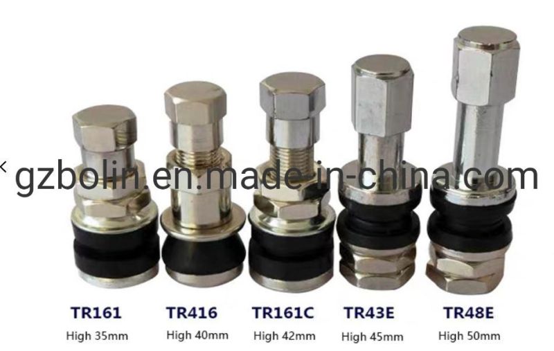 Durable Tr48e Aluminum Metal Electrical Motorbike Tr161c Flush Mount Tubeless Tire Valve Motorcycle Valves