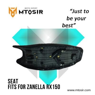 Mtosir High Quality Black Seat for Zanella Rx150 Leather Plastic Motorcycle Spare Parts Motorcycle Accessories Rear Seat