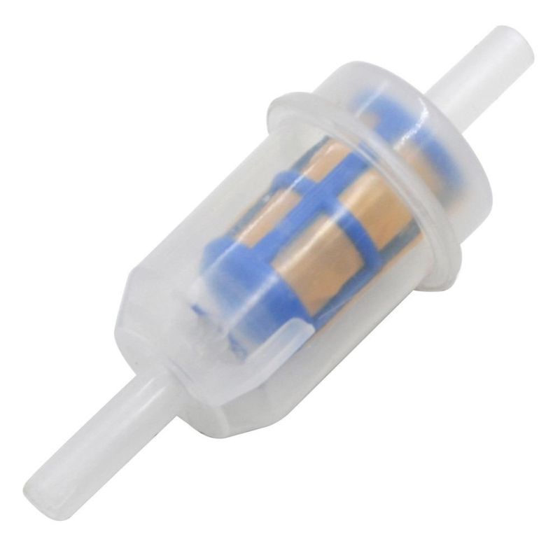 8mm White Plastic Motorcycle Gas Fuel Filter for Element Scooter