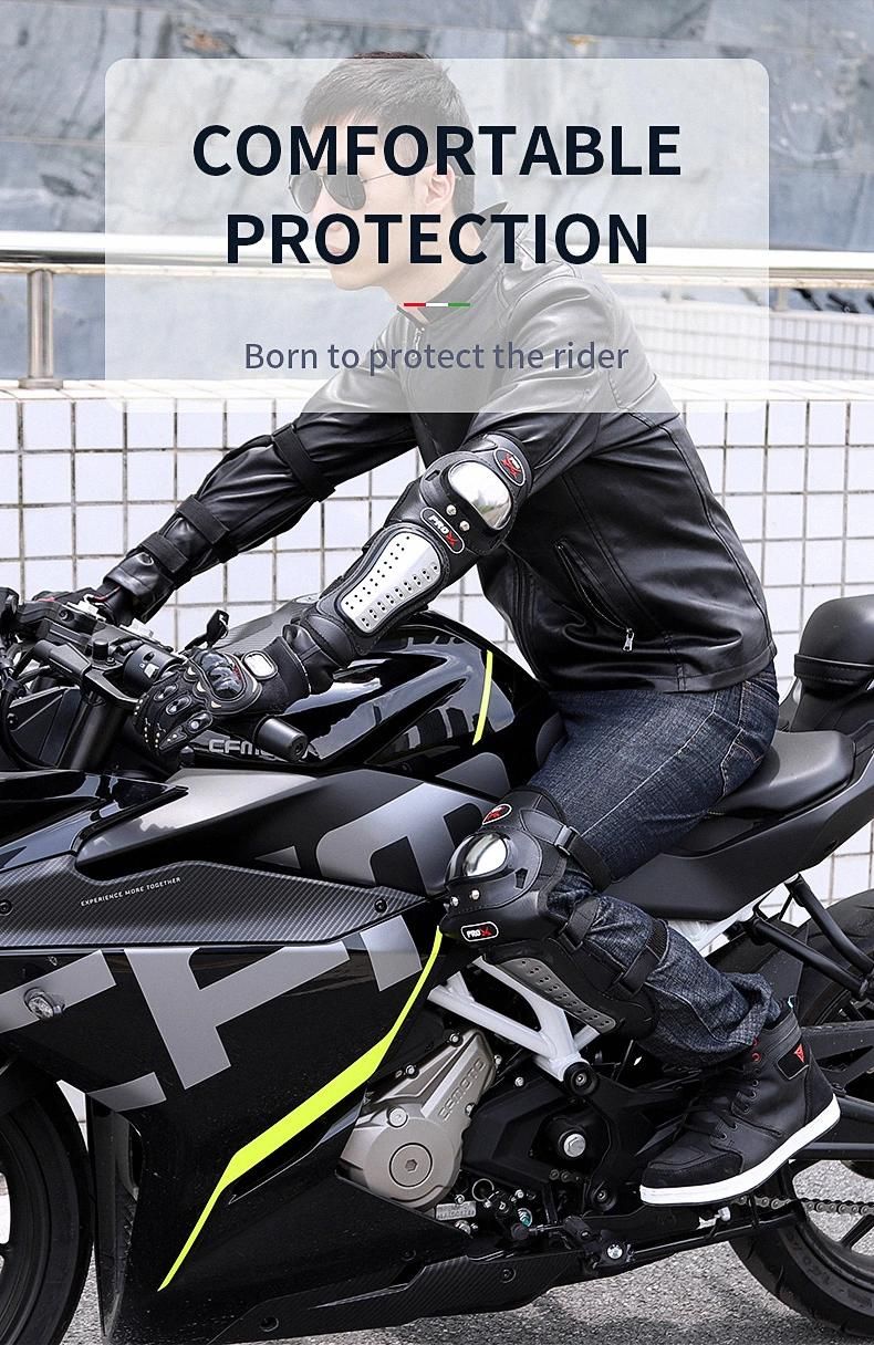 4PCS Elbow Knee Pads Protector Motorcycle Motocross Knee Braces MTB Guard Equipment Pad Skis Kneepads