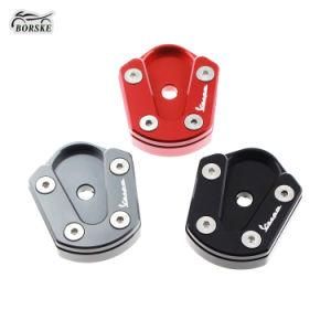 CNC Scooter Kickstand Extension Pads Support Plate Motorcycle Side Stand Extender for Vespa Sprint Primavera Lx S