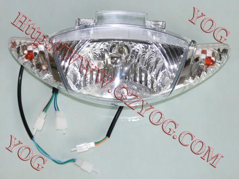 Yog Motorcycle Foco Head Light Headlamp Head Lamp Headlight Tvs Victor Glx125