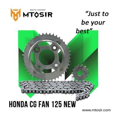Mtosir High Quality Transmission Kit for Honda Cg Fan 125 New Honda Cg150 YAMAHA Motorcycle Chain and Sprocket / Wheel Kit