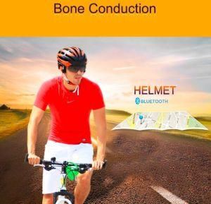 Sport Bicycle Racing Helmet for Adult with Earphones and Waterproof