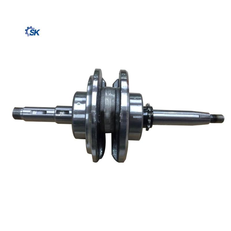 Bajaj Motorcycle Parts Motorcycle Crankshaft Bajaja100 Bajia 100 Crankshaft Assembly Crankshaft Connecting Rod Assembly