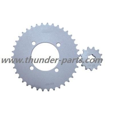 Motorcycle Chain Sprocket/Wheel Set/Kit/Catalina/Corona/Pinon/Moto Repuestos Cy80