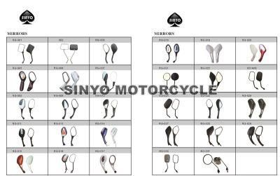 Full Range Motorcycle Rear View Mirrors