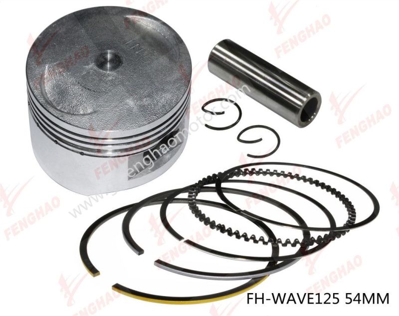 Top Quality Motorcycle Engine Parts Piston Kit for Honda Wave110 120/Wave125/T125/Xls125/C125