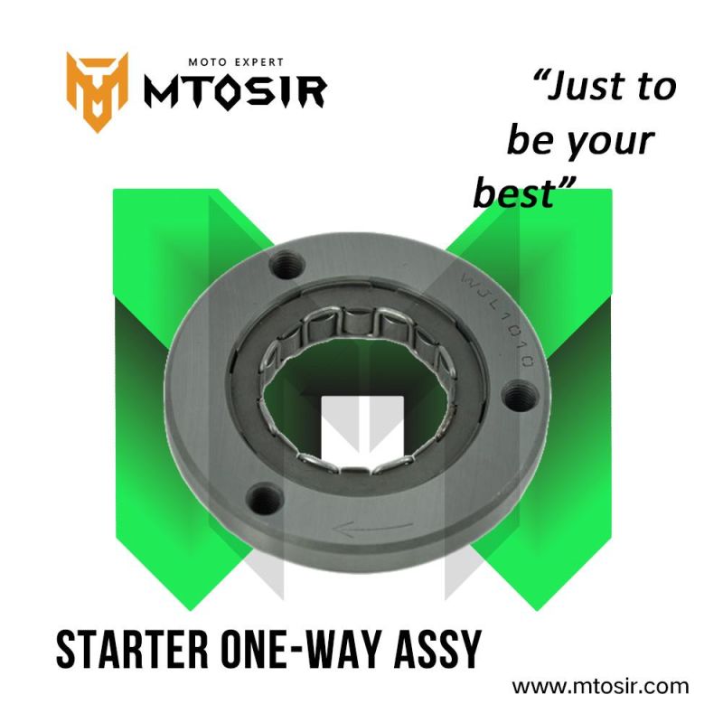 Mtosir High Quality Motorcycle Starter One-Way Assy Fit for Cg200 Ybr125 Skua 200 Biz C100 Nx 400 Falcon Bajaj Scooter Motorcycle Engine Parts