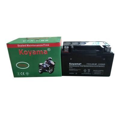 Ytx7a -BS 12V7ah High Quality Maintenance Free Motorcycle Battery