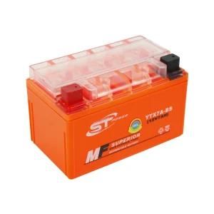 for Africa Market Hot Sale Model Motorcycle Battery 12V7 Ytx7a BS Maintenance Free Motorcycle Battery
