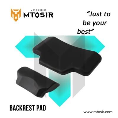 Mtosir High Quality Backrest Pad Set Universal Motorcycle Scooter Rear Confortable Pad Passenger Back Pad Cushion