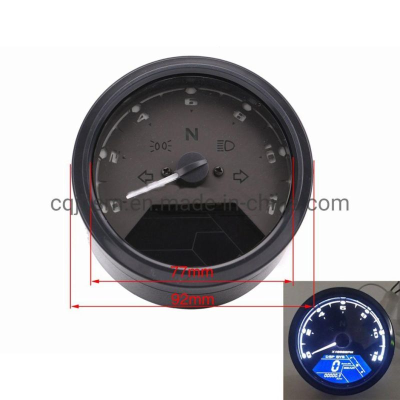 Cqjb Motorcycle Engine Spare Parts ABS Vintage Speedometer